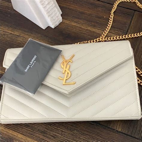 ysl white gold bag|where are ysl bag stores.